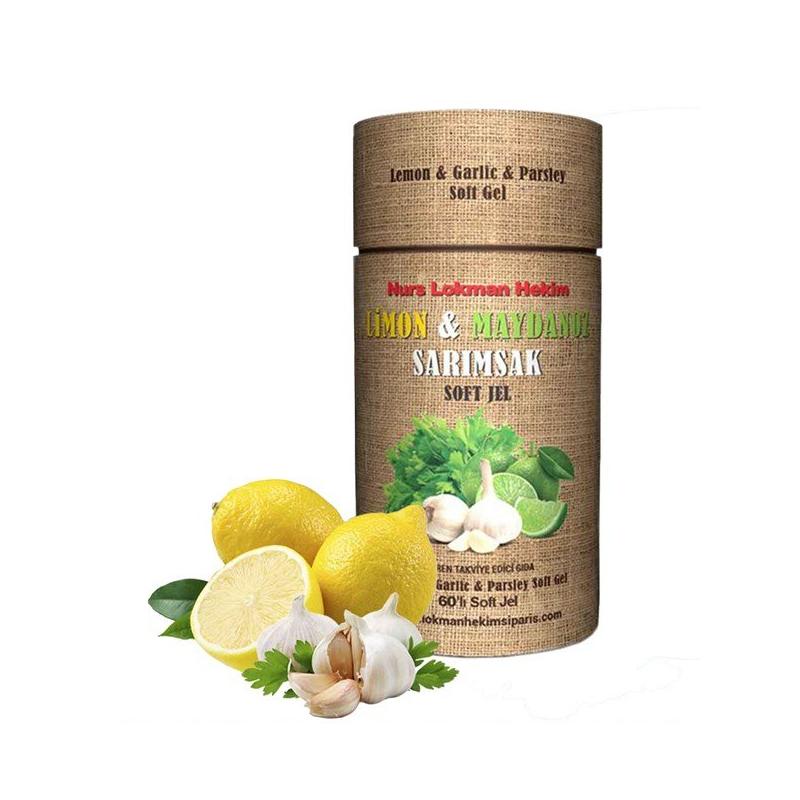 Nurs Lokman Limon Maydanoz Sarımsak Kürü 60 Adet 500mg Fiyatı