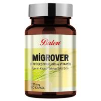 Balen Migrover Bitki Ekstraktları ve Vitamin İçeren Kapsül
