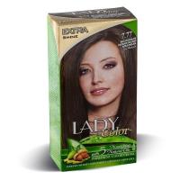 Lady Color 7.77 Sütlü Çikolata Saç Boyası