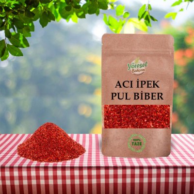 Acı İpek Pul Biber 250gr