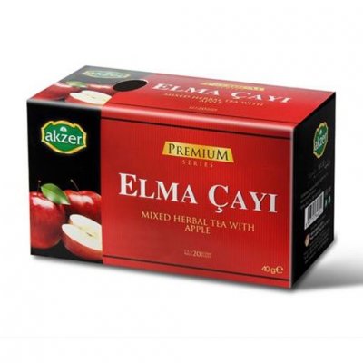 Akzer Elma Çayı (20 Süzen Poşet)