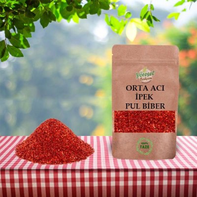 Orta Acı İpek Pul Biber 250gr