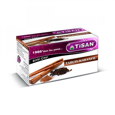 Tisan Tarçın Karanfil Çayı (20 Süzen Poşet)