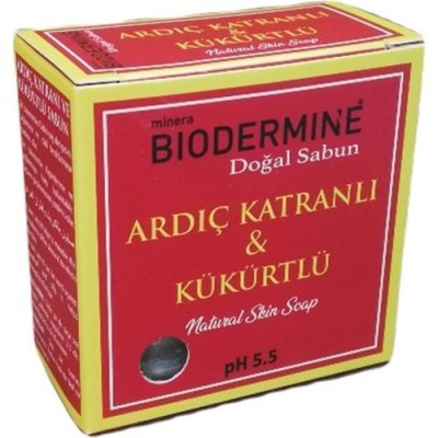 Minera Biodermine Ardıç Katranlı & Kükürtlü Sabun 130g