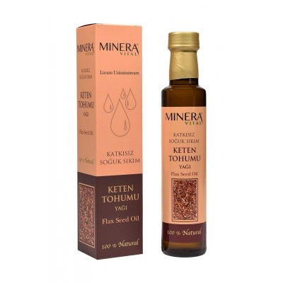 Minera Vital Keten Tohumu Yağı (250ml)