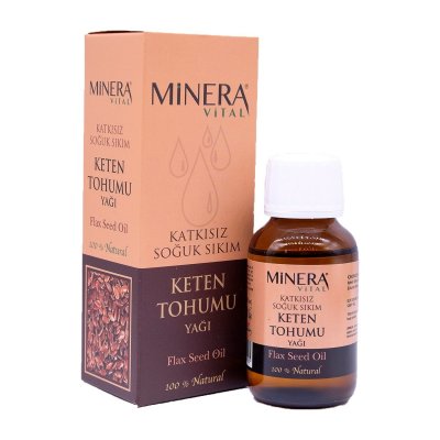 Minera Vital Keten Tohumu Yağı 50ml