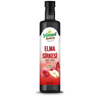 Yöresel Bahçem Elma Sirkesi 500ml