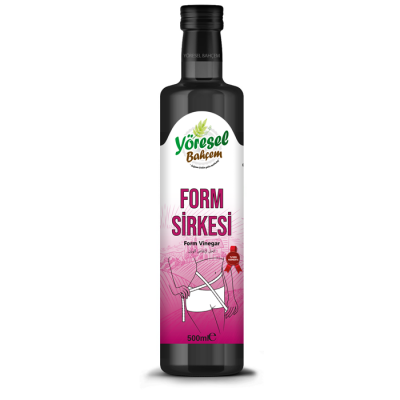 Yöresel Bahçem Form Sirkesi 500ml