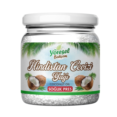 Yöresel Bahçem Hindistan Cevizi Yağı 150g